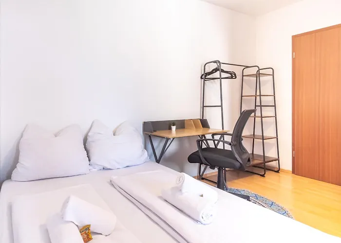 Apartment 4k Tv, Soundbar, Ausblick *